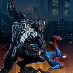 Maybang's Collectibles Sideshow Marvel Comics Spider-Man Vs. Venom Maquette Statue Sideshow Collectibles