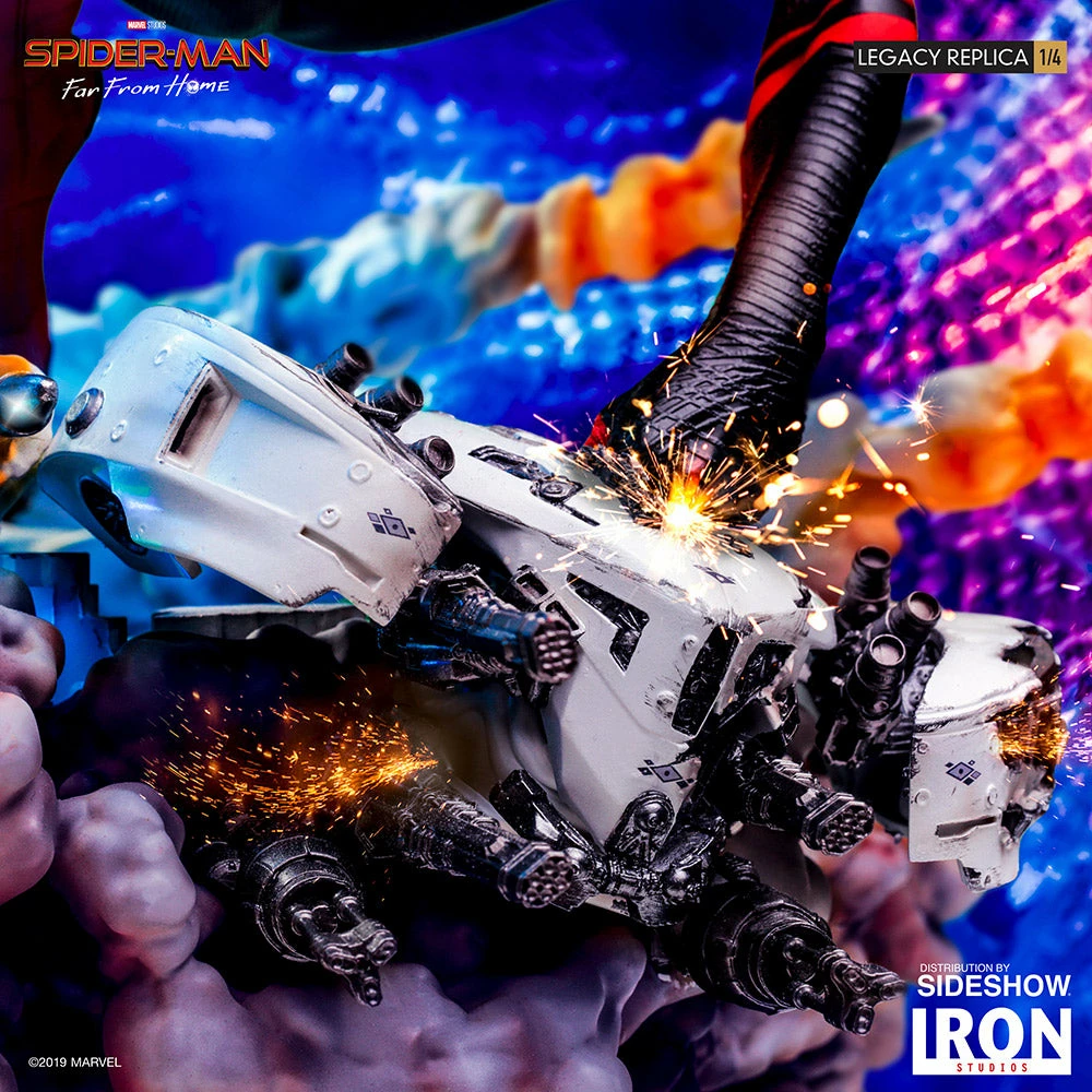 Maybang's Collectibles Iron Studios Marvel Spider-Man Far From Home Spider-Man 1/4 Legacy Replica Statue 21 Maybang's Collectibles Iron Studios Marvel Spider-Man Far From Home Spider-Man 1/4 Legacy Replica Statue