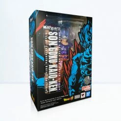 Maybang's Collectibles Premium Bandai Tamashii Nations S.H.Figuarts Super Saiyan God Super Saiyan Son Goku Kaio-Ken Event Exclusive Color Edition Figure