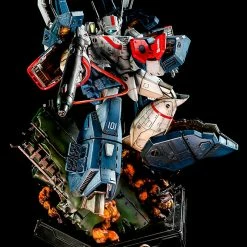 Maybang's Collectibles Kids Logic Robotech Macross Saga ST21 Macross VF1J Full Armour Version Statue