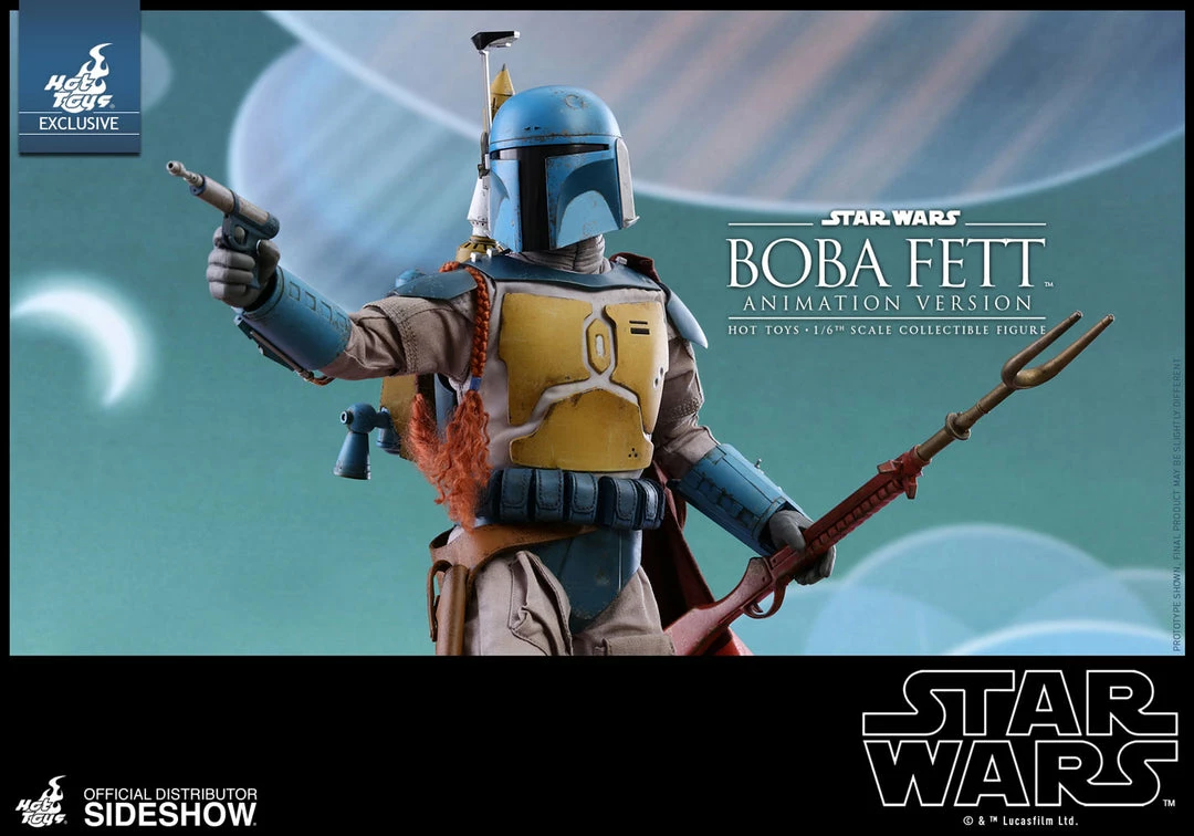 Vendor-unknown Hot Toys Star Wars Boba Fett (Animation Version) 1/6 Scale 12" Figure 14 Vendor-unknown Hot Toys Star Wars Boba Fett (Animation Version) 1/6 Scale 12" Figure