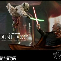 Maybang's Collectibles Hot Toys Star Wars Episode II Attack Of The Clones Count Dooku 1/6 Scale Figure