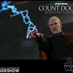 Maybang's Collectibles Hot Toys Star Wars Episode II Attack Of The Clones Count Dooku 1/6 Scale Figure
