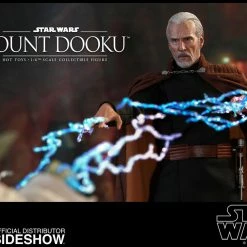 Maybang's Collectibles Hot Toys Star Wars Episode II Attack Of The Clones Count Dooku 1/6 Scale Figure