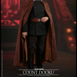 Maybang's Collectibles Hot Toys Star Wars Episode II Attack Of The Clones Count Dooku 1/6 Scale Figure