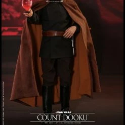 Maybang's Collectibles Hot Toys Star Wars Episode II Attack Of The Clones Count Dooku 1/6 Scale Figure