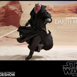 Maybang's Collectibles Hot Toys Star Wars Episode I The Phantom Menace Darth Maul With Sith Speeder DX 1/6 Scale Figure Set