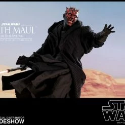Maybang's Collectibles Hot Toys Star Wars Episode I The Phantom Menace Darth Maul With Sith Speeder DX 1/6 Scale Figure Set