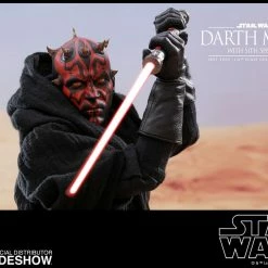 Maybang's Collectibles Hot Toys Star Wars Episode I The Phantom Menace Darth Maul With Sith Speeder DX 1/6 Scale Figure Set