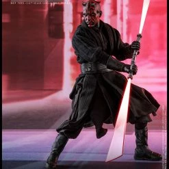 Maybang's Collectibles Hot Toys Star Wars Episode I The Phantom Menace Darth Maul With Sith Speeder DX 1/6 Scale Figure Set