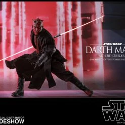 Maybang's Collectibles Hot Toys Star Wars Episode I The Phantom Menace Darth Maul With Sith Speeder DX 1/6 Scale Figure Set