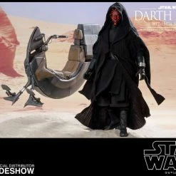 Maybang's Collectibles Hot Toys Star Wars Episode I The Phantom Menace Darth Maul With Sith Speeder DX 1/6 Scale Figure Set