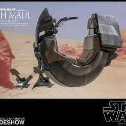 Maybang's Collectibles Hot Toys Star Wars Episode I The Phantom Menace Darth Maul With Sith Speeder DX 1/6 Scale Figure Set