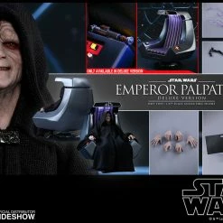 Vendor-unknown Hot Toys Star Wars Episode VI Return Of The Jedi Emperor Palpatine (Deluxe Version) 1/6 Scale Figure