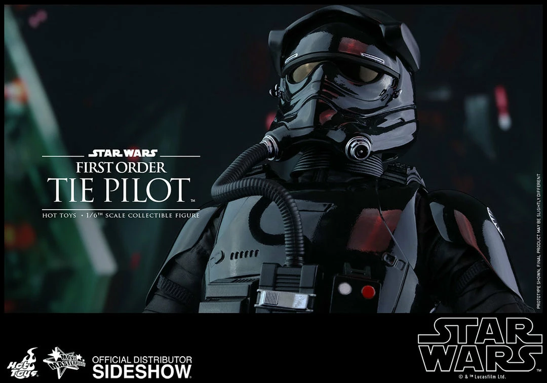 Vendor-unknown Hot Toys Star Wars Episode VII The Force Awakens First Order Tie Fighter Pilot 1/6 Scale 12" Figure 12 Vendor-unknown Hot Toys Star Wars Episode VII The Force Awakens First Order Tie Fighter Pilot 1/6 Scale 12" Figure