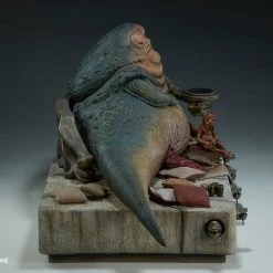 Vendor-unknown Sideshow Collectibles Sideshow Star Wars Jabba The Hutt And Throne Deluxe 1/6 Scale Figure