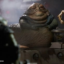 Vendor-unknown Sideshow Collectibles Sideshow Star Wars Jabba The Hutt And Throne Deluxe 1/6 Scale Figure