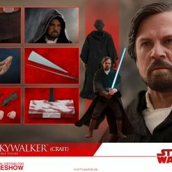 Maybang's Collectibles Hot Toys Star Wars Episode VIII The Last Jedi Luke Skywalker (Crait) 1/6 Scale Action Figure