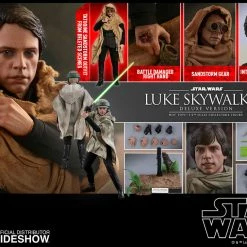 Maybang's Collectibles Hot Toys Star Wars Episode VI Return Of The Jedi Luke Skywalker (Deluxe Version) 1/6 Scale 12