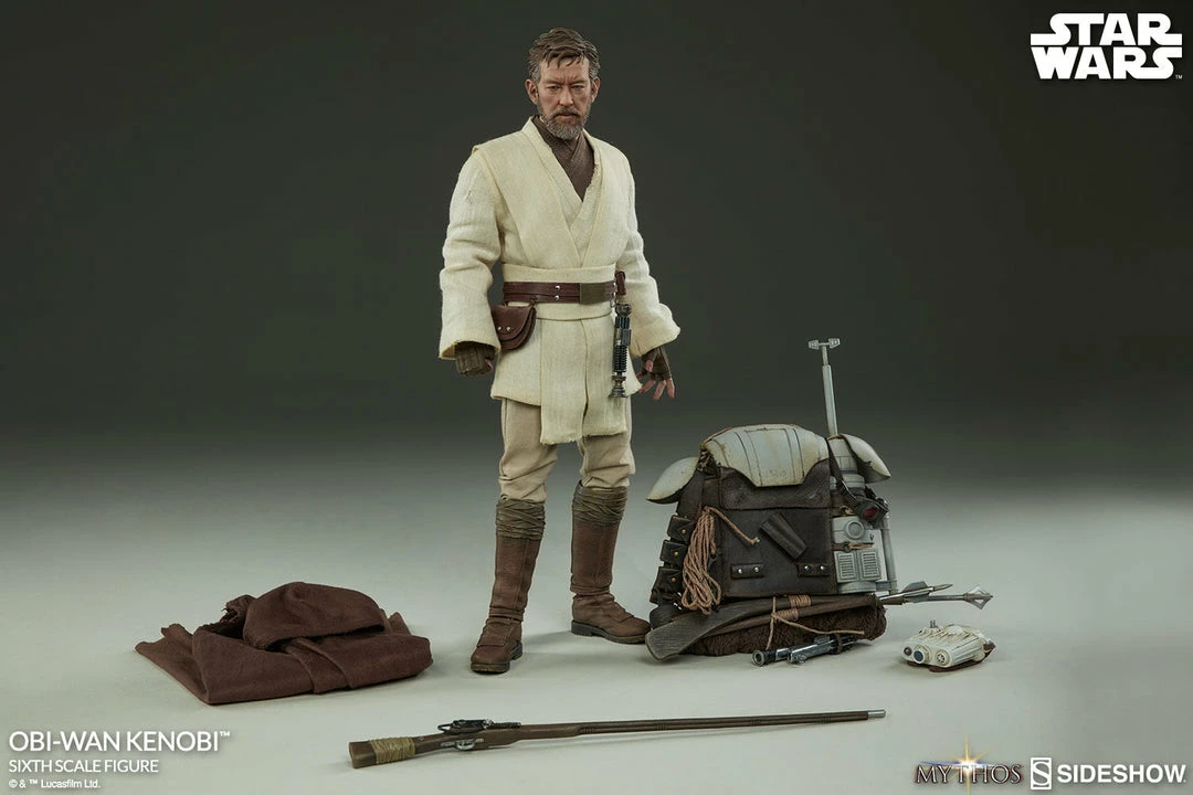 Vendor-unknown Sideshow Collectibles Sideshow Star Wars Mythos Obi-Wan Kenobi 1/6 Scale 12" Collectibles Figure 24 Vendor-unknown Sideshow Collectibles Sideshow Star Wars Mythos Obi-Wan Kenobi 1/6 Scale 12" Collectibles Figure