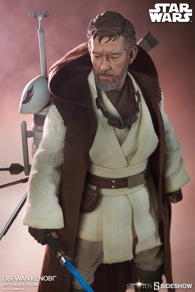 Vendor-unknown Sideshow Collectibles Sideshow Star Wars Mythos Obi-Wan Kenobi 1/6 Scale 12" Collectibles Figure 28 Vendor-unknown Sideshow Collectibles Sideshow Star Wars Mythos Obi-Wan Kenobi 1/6 Scale 12" Collectibles Figure