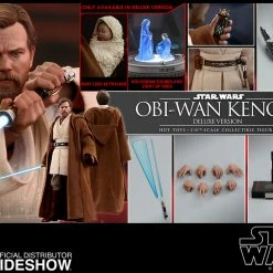 Vendor-unknown Hot Toys Star Wars Episode III Revenge Of The Sith Obi-Wan Kenobi (Deluxe Version) 1/6 Scale Figure