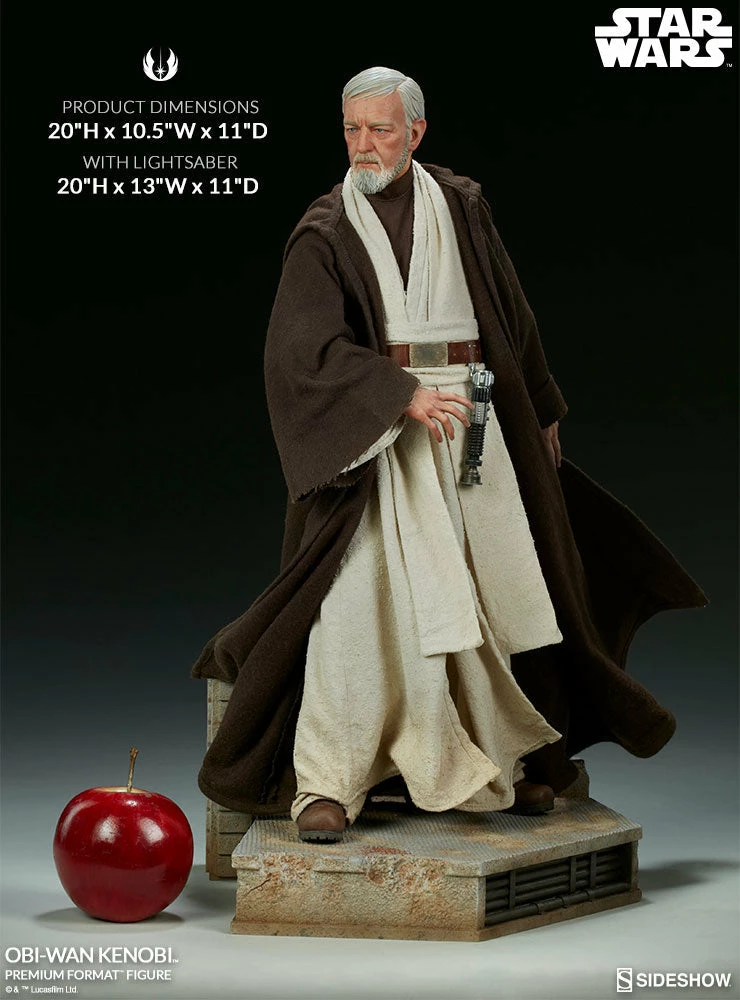 Maybang's Collectibles Sideshow Star Wars Episode IV A New Hope Obi-Wan Kenobi Premium Format Figure Statue Sideshow Collectibles 4 Maybang's Collectibles Sideshow Star Wars Episode IV A New Hope Obi-Wan Kenobi Premium Format Figure Statue Sideshow Collectibles