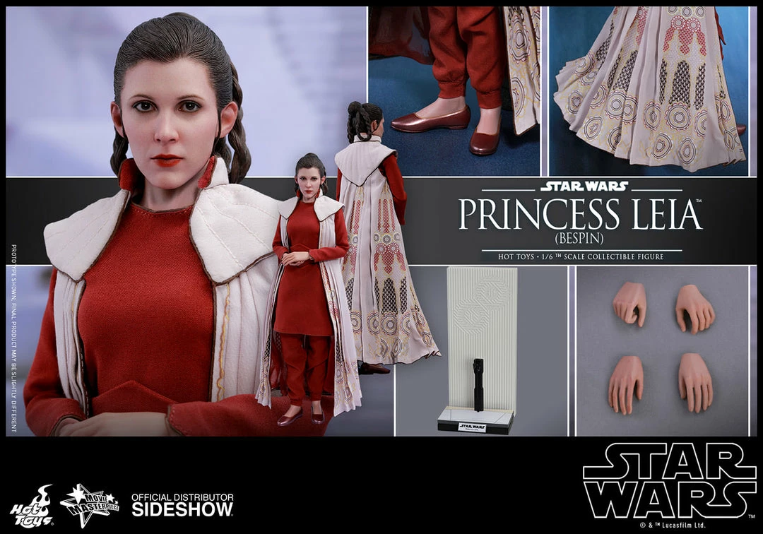 Maybang's Collectibles Hot Toys Star Wars Episode V - The Empires Strikes Back Princess Leia (Bespin) 1/6 Scale Action Figure 18 Maybang's Collectibles Hot Toys Star Wars Episode V - The Empires Strikes Back Princess Leia (Bespin) 1/6 Scale Action Figure