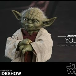 Maybang's Collectibles Hot Toys Star Wars Episode II Attack Of The Clones Master Yoda 1/6 Scale Figure