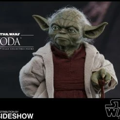 Maybang's Collectibles Hot Toys Star Wars Episode II Attack Of The Clones Master Yoda 1/6 Scale Figure