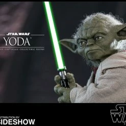 Maybang's Collectibles Hot Toys Star Wars Episode II Attack Of The Clones Master Yoda 1/6 Scale Figure