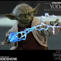 Maybang's Collectibles Hot Toys Star Wars Episode II Attack Of The Clones Master Yoda 1/6 Scale Figure