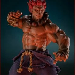 Vendor-unknown Pop Culture Shock Street Fighter Collectibles Akuma 1/4 Scale Polystone Statue