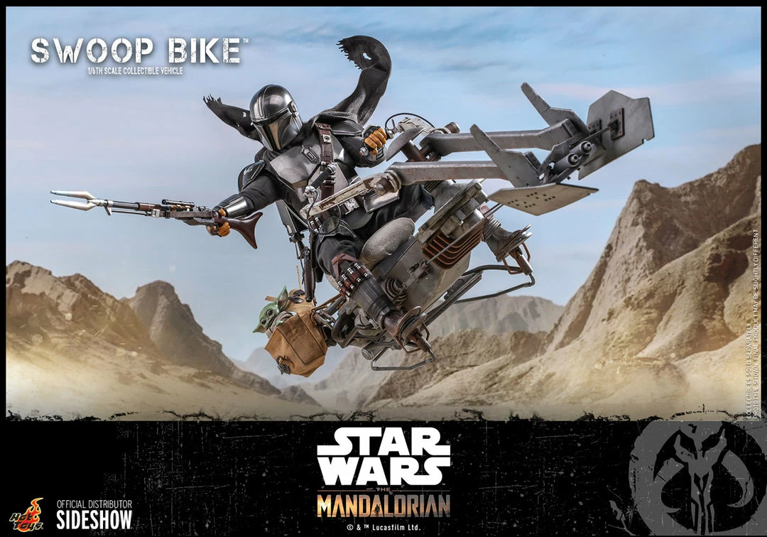 Maybang's Collectibles Hot Toys Star Wars The Mandalorian - Television Masterpiece Series The Mandalorian Swoop Bike 1/6 Scale Collectible Vehicle 2 Maybang's Collectibles Hot Toys Star Wars The Mandalorian - Television Masterpiece Series The Mandalorian Swoop Bike 1/6 Scale Collectible Vehicle