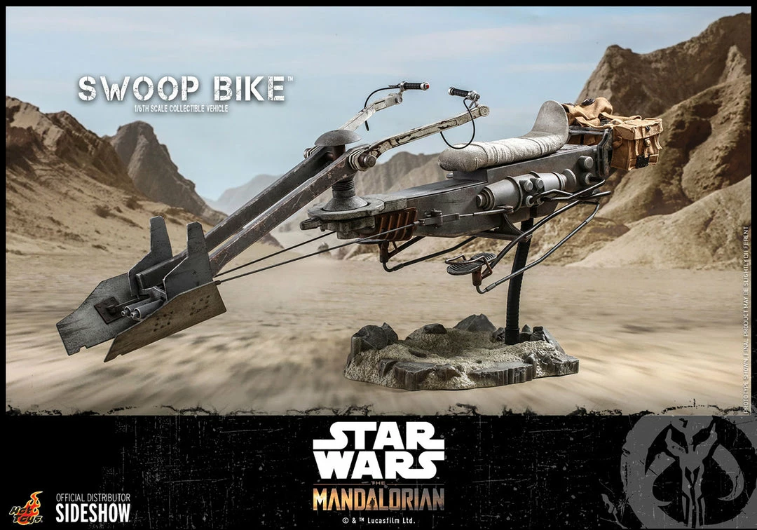 Maybang's Collectibles Hot Toys Star Wars The Mandalorian - Television Masterpiece Series The Mandalorian Swoop Bike 1/6 Scale Collectible Vehicle 6 Maybang's Collectibles Hot Toys Star Wars The Mandalorian - Television Masterpiece Series The Mandalorian Swoop Bike 1/6 Scale Collectible Vehicle