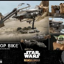 Maybang's Collectibles Hot Toys Star Wars The Mandalorian - Television Masterpiece Series The Mandalorian Swoop Bike 1/6 Scale Collectible Vehicle 19 Maybang's Collectibles Hot Toys Star Wars The Mandalorian - Television Masterpiece Series The Mandalorian Swoop Bike 1/6 Scale Collectible Vehicle