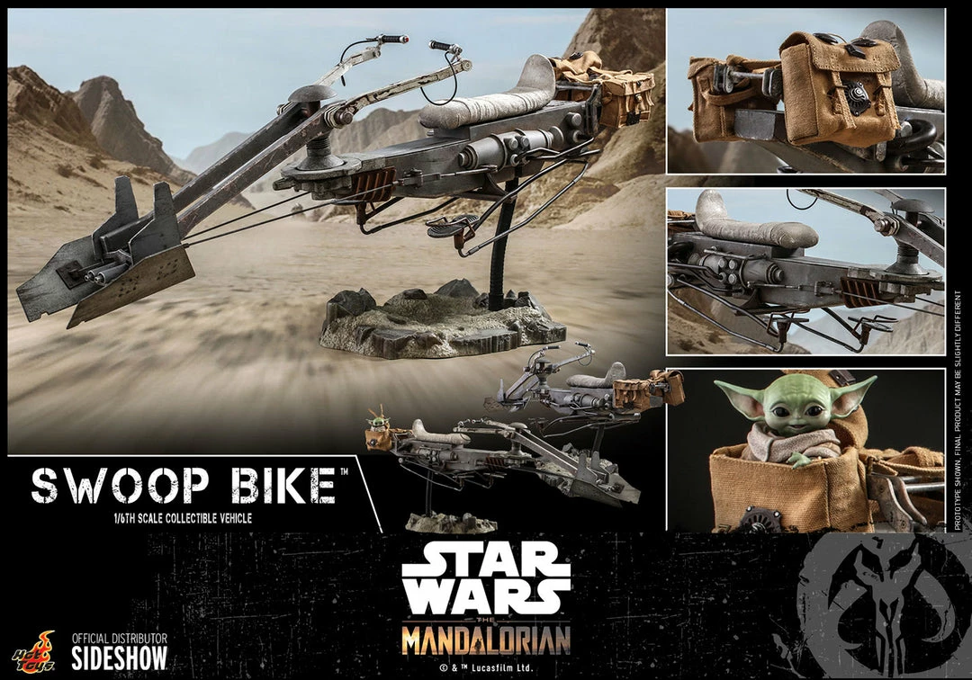 Maybang's Collectibles Hot Toys Star Wars The Mandalorian - Television Masterpiece Series The Mandalorian Swoop Bike 1/6 Scale Collectible Vehicle 10 Maybang's Collectibles Hot Toys Star Wars The Mandalorian - Television Masterpiece Series The Mandalorian Swoop Bike 1/6 Scale Collectible Vehicle