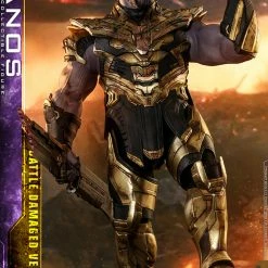Maybang's Collectibles Hot Toys Marvel Comics Avengers Endgame Thanos (Battle Damaged Version) 1/6 Scale Collectible Figure