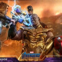 Maybang's Collectibles Hot Toys Marvel Comics Avengers Endgame Thanos (Battle Damaged Version) 1/6 Scale Collectible Figure