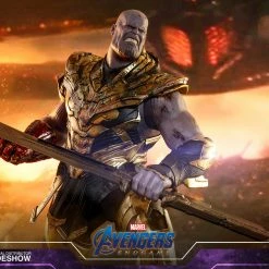 Maybang's Collectibles Hot Toys Marvel Comics Avengers Endgame Thanos (Battle Damaged Version) 1/6 Scale Collectible Figure