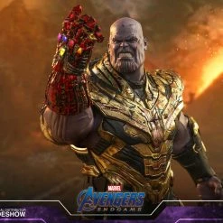 Maybang's Collectibles Hot Toys Marvel Comics Avengers Endgame Thanos (Battle Damaged Version) 1/6 Scale Collectible Figure