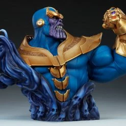 Maybang's Collectibles Sideshow Marvel Comics Thanos Bust Statue Sideshow Collectibles