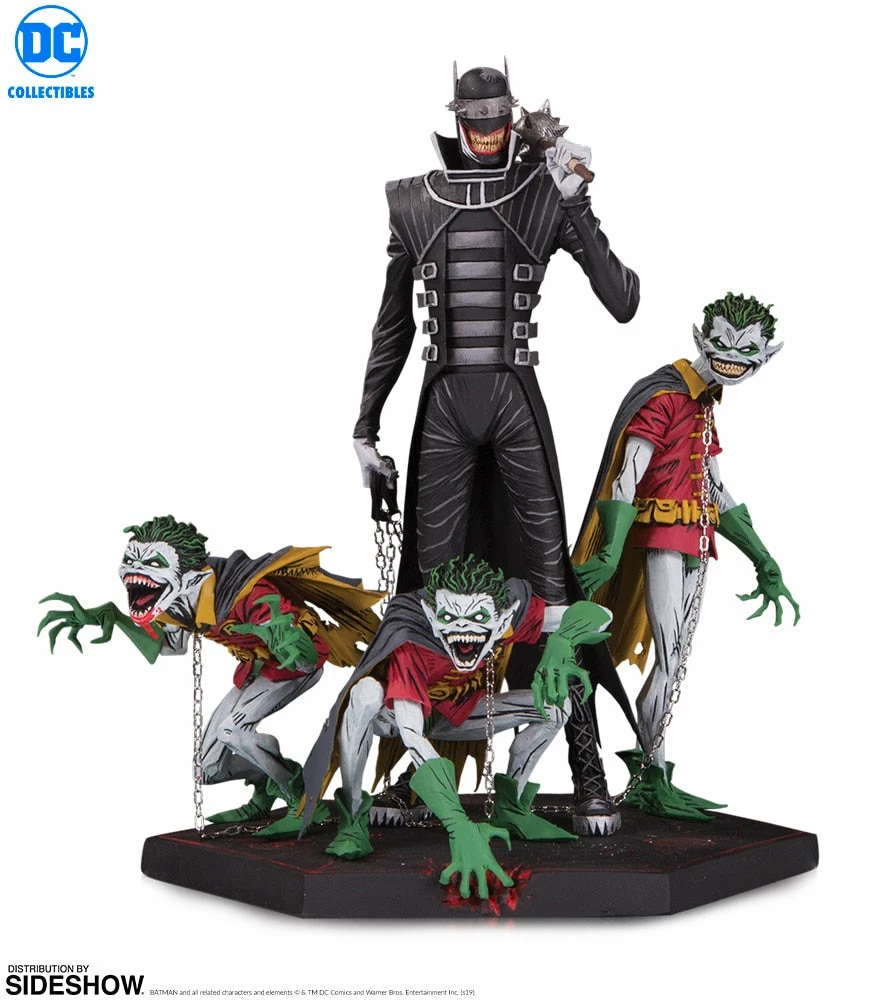 Maybang's Collectibles DC Comics Dark Nights Metal The Batman Who Laughs & Robin Minions Deluxe Limited Edition Statue DC Collectibles 1 Maybang's Collectibles DC Comics Dark Nights Metal The Batman Who Laughs & Robin Minions Deluxe Limited Edition Statue DC Collectibles