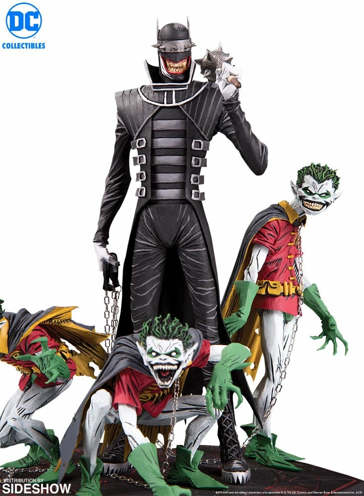 Maybang's Collectibles DC Comics Dark Nights Metal The Batman Who Laughs & Robin Minions Deluxe Limited Edition Statue DC Collectibles 2 Maybang's Collectibles DC Comics Dark Nights Metal The Batman Who Laughs & Robin Minions Deluxe Limited Edition Statue DC Collectibles