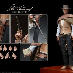 Maybang's Collectibles Sideshow The Good, The Bad, And The Ugly The Man With No Name Clint Eastwood 1/6 Scale 12