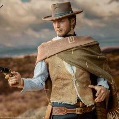 Maybang's Collectibles Sideshow The Good, The Bad, And The Ugly The Man With No Name Clint Eastwood 1/6 Scale 12