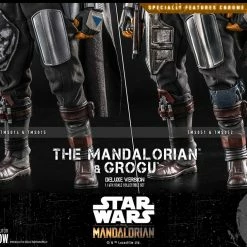 Maybang's Collectibles Hot Toys Star Wars The Mandalorian - Television Masterpiece Series The Mandalorian And Grogu (Deluxe Version) 1/6 Scale 12" Collectible Figure 21 Maybang's Collectibles Hot Toys Star Wars The Mandalorian - Television Masterpiece Series The Mandalorian And Grogu (Deluxe Version) 1/6 Scale 12
