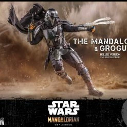 Maybang's Collectibles Hot Toys Star Wars The Mandalorian - Television Masterpiece Series The Mandalorian And Grogu (Deluxe Version) 1/6 Scale 12" Collectible Figure 29 Maybang's Collectibles Hot Toys Star Wars The Mandalorian - Television Masterpiece Series The Mandalorian And Grogu (Deluxe Version) 1/6 Scale 12