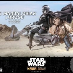 Maybang's Collectibles Hot Toys Star Wars The Mandalorian - Television Masterpiece Series The Mandalorian And Grogu (Deluxe Version) 1/6 Scale 12" Collectible Figure 31 Maybang's Collectibles Hot Toys Star Wars The Mandalorian - Television Masterpiece Series The Mandalorian And Grogu (Deluxe Version) 1/6 Scale 12