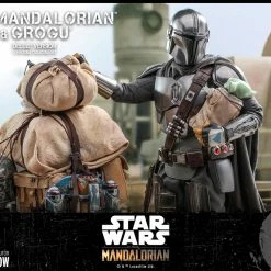 Maybang's Collectibles Hot Toys Star Wars The Mandalorian - Television Masterpiece Series The Mandalorian And Grogu (Deluxe Version) 1/6 Scale 12" Collectible Figure 32 Maybang's Collectibles Hot Toys Star Wars The Mandalorian - Television Masterpiece Series The Mandalorian And Grogu (Deluxe Version) 1/6 Scale 12